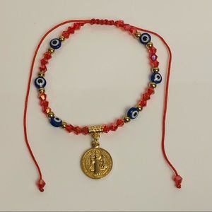 ‼️Bundle 3+items/50% off‼️ San Benito and Eye, handmade adjustable Bracelet